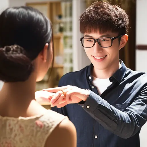 他承诺把他祖母的戒指给我。