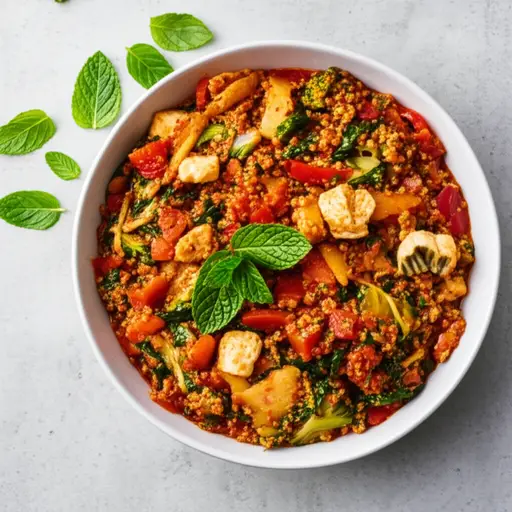 南亚菜肴经常加入如香菜和薄荷等香草。