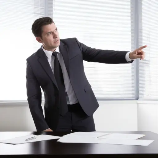 他试图将注意力从他自己的非法活动上转移开。