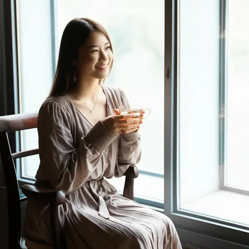 她病了一段时间，但现在好了。