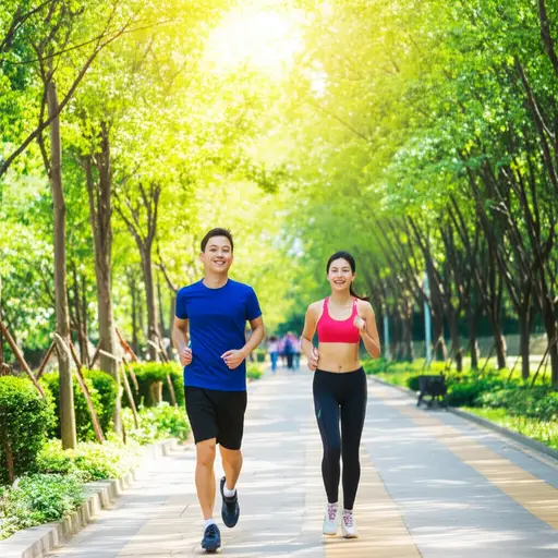 星期三是我们去跑步的好日子。