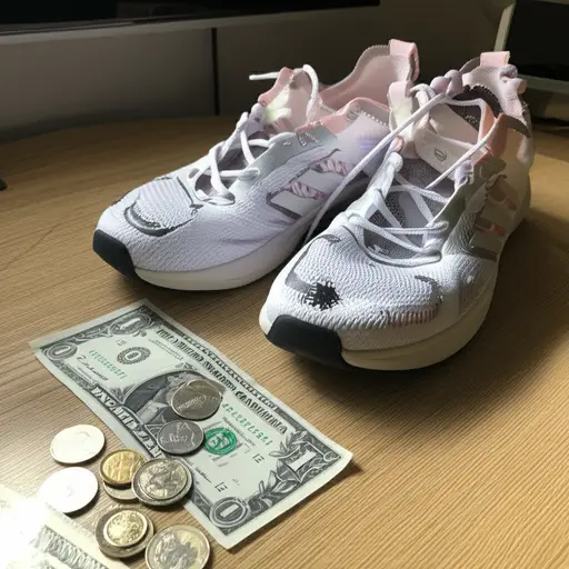 我花了50美元买了这双鞋。