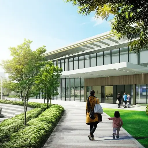 我们社区有一个很棒的活动中心。