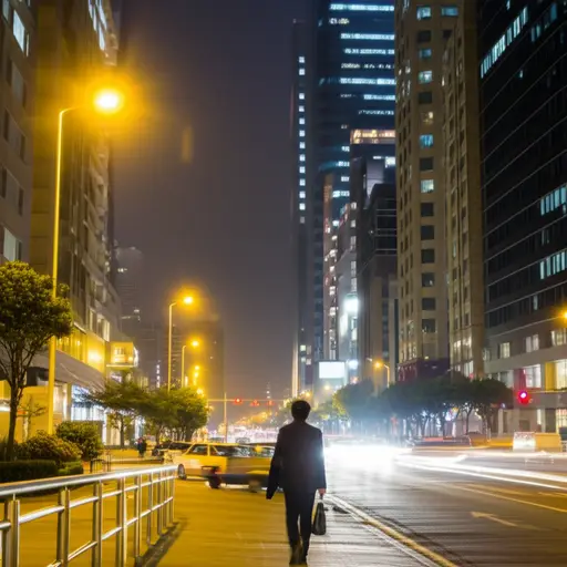 我爸爸工作日期间回家很晚。