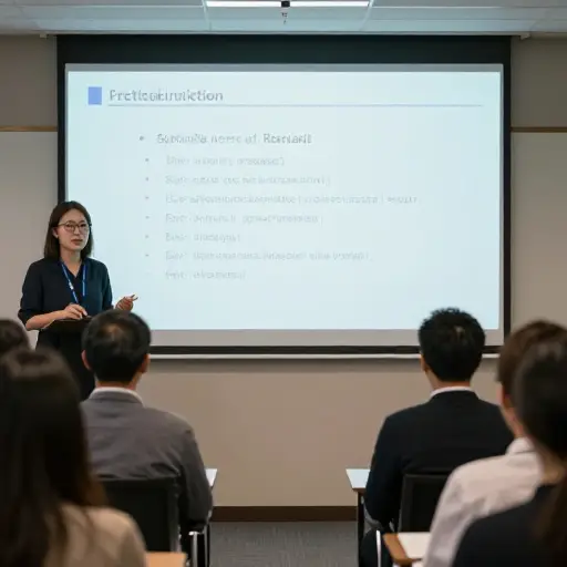 你演示文稿清晰的版面布局让我印象深刻。