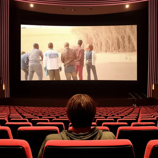 我昨天看了一部精彩的电影。