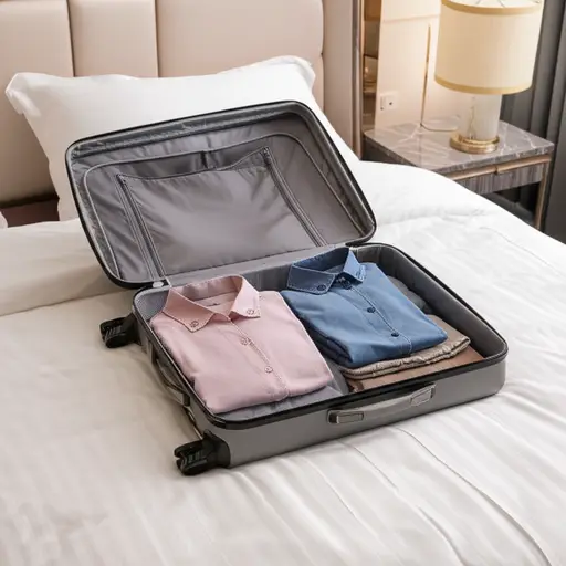 我还没打包我的衣服。