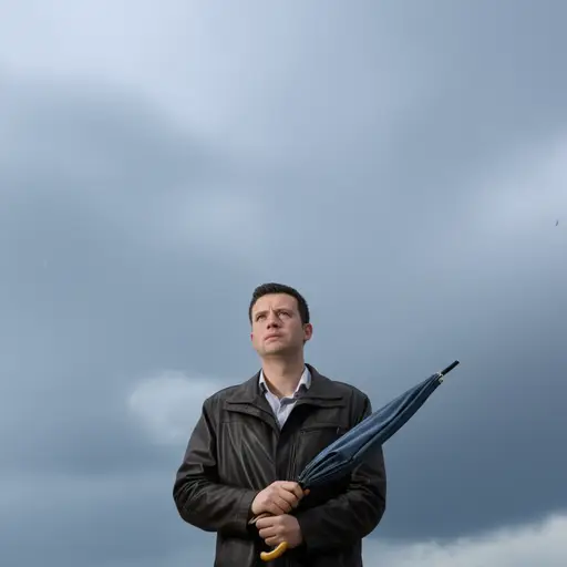 希望不会下雨。