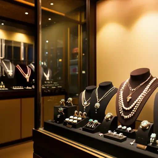 那家店出售古董珠宝。