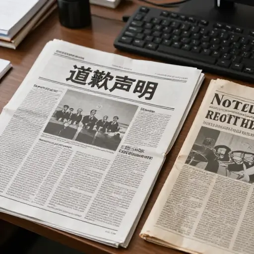 该报纸发表道歉声明，以纠正昨天版本中发布的误导性信息。