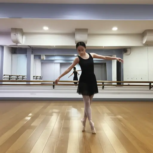 她是一个非常有创造力的舞者，但她不具备真正伟大表演者的技巧。