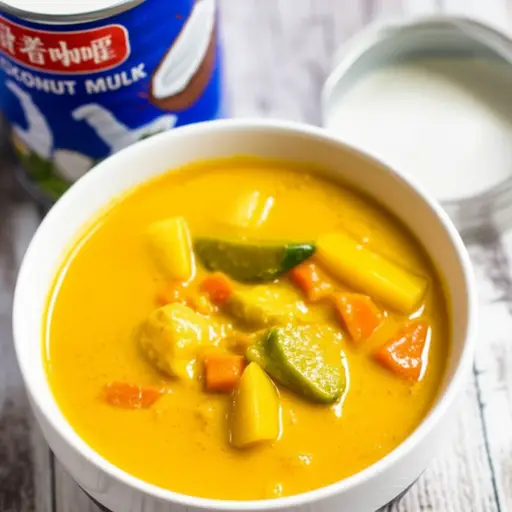 做这道咖喱，你需要一些椰奶。