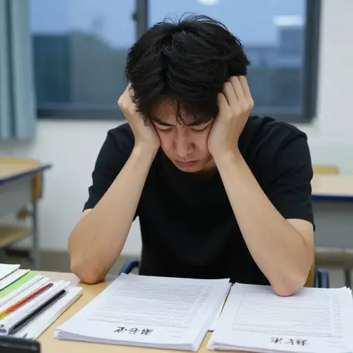 我听说大多数人要考两三次才能通过。