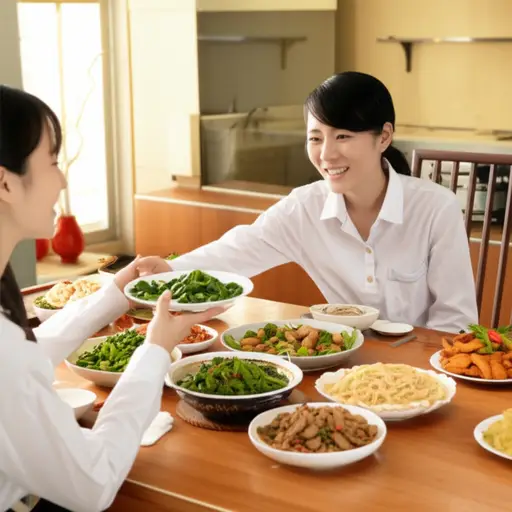 这顿饭是我特地为你做的。