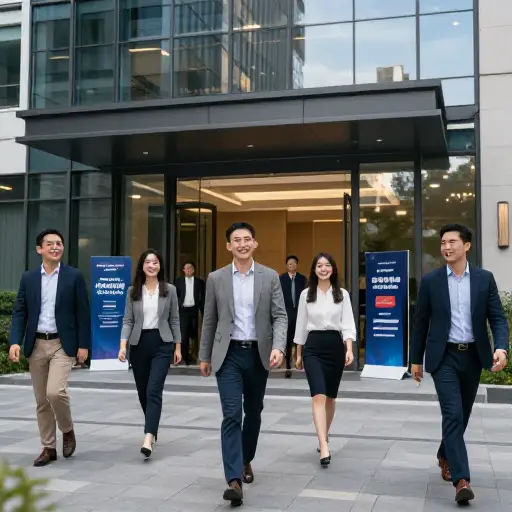 我们都被邀请参加周五在公司总部举行的产品发布派对。