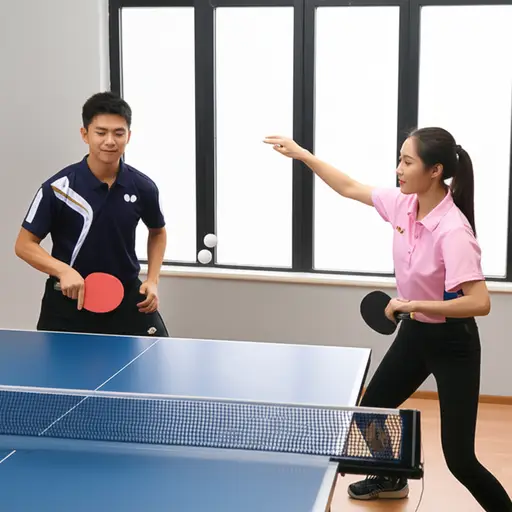 乒乓球是一项有趣的运动。