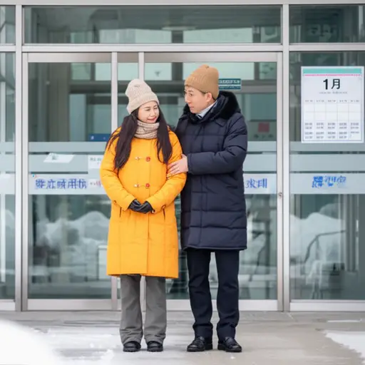 他们的宝宝预计在一月出生。