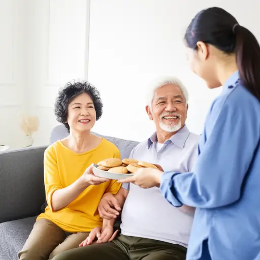 每当我去看望祖父母，他们总会为我准备饼干。