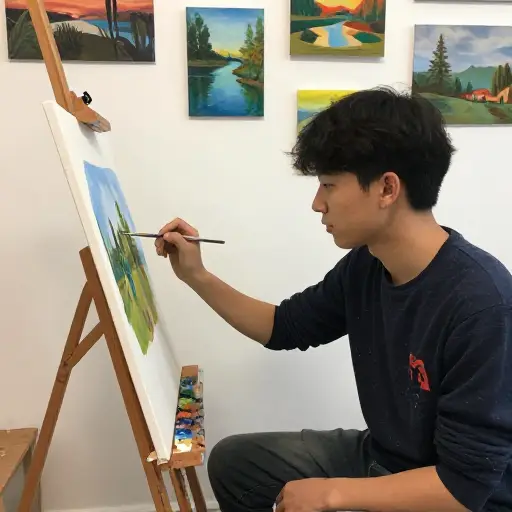 你应该尝试靠绘画谋生。