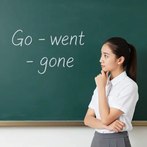 'Go'（去）是一个不规则动词。