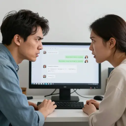 在线辩论可能迅速演变成粗话交流。