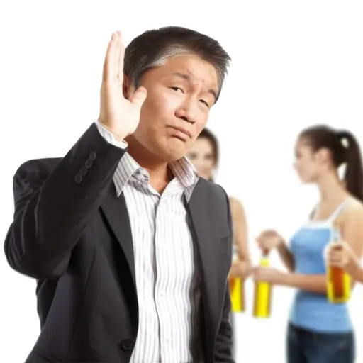 我强烈反对未成年人饮酒。