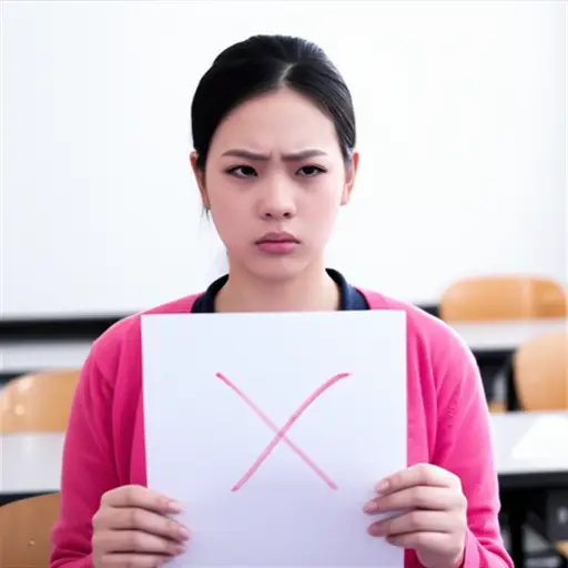 她胡乱猜了一下，但错了。