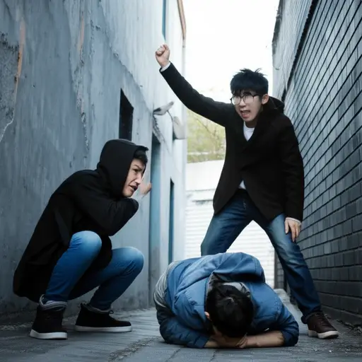 为了恐吓对手，他们决定殴打他最好的朋友。