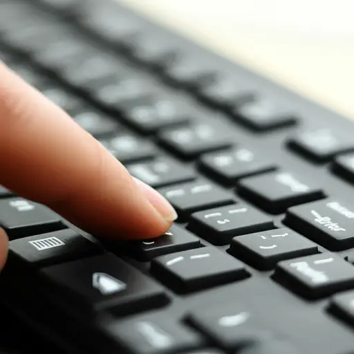 为了转到文档的下一行，我按了回车键。