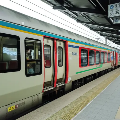 你可以坐火车。