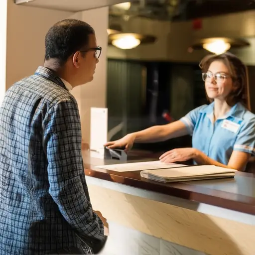 不幸的是，我一到剧院就被告知演员阵容有变动。