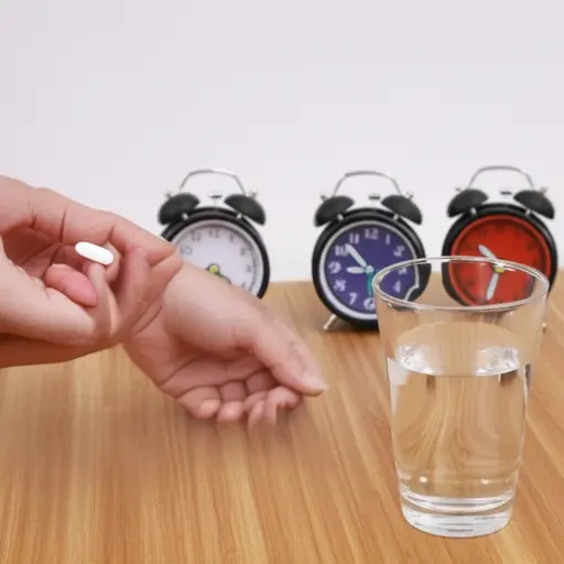 每天服药三次。