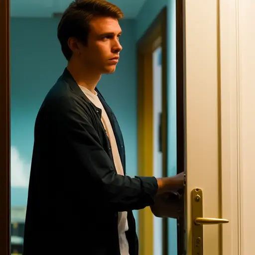 我因为忘记说再见而感到良心不安。