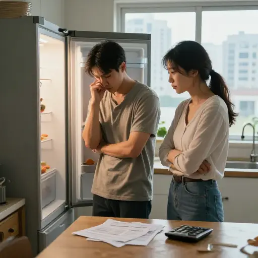 随着生活成本上升，许多家庭难以维持生计。