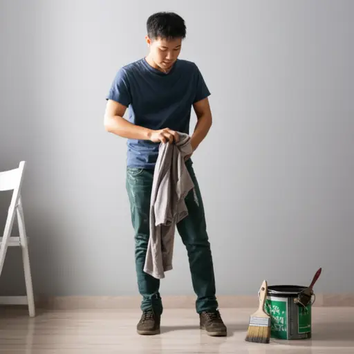 记得穿旧衣服。否则，它们可能会被弄脏。