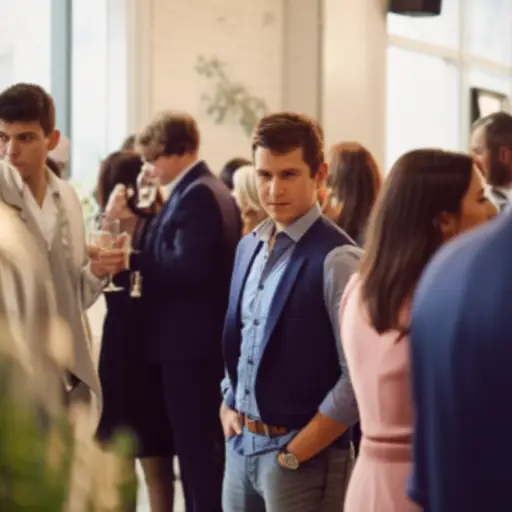 在聚会上，我总是避开尴尬的场面。