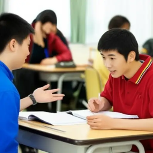 我们不得不采访我们的搭档并向全班介绍他。