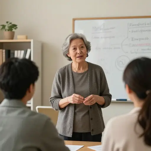 她的工作有助于知识的代际传播。