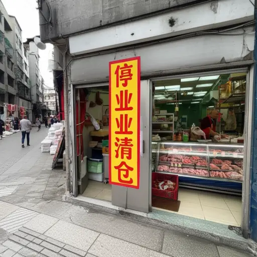 我们当地的肉铺将在年底关闭。