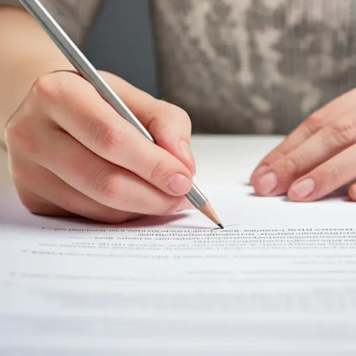 她在正确答案旁边打了个勾。