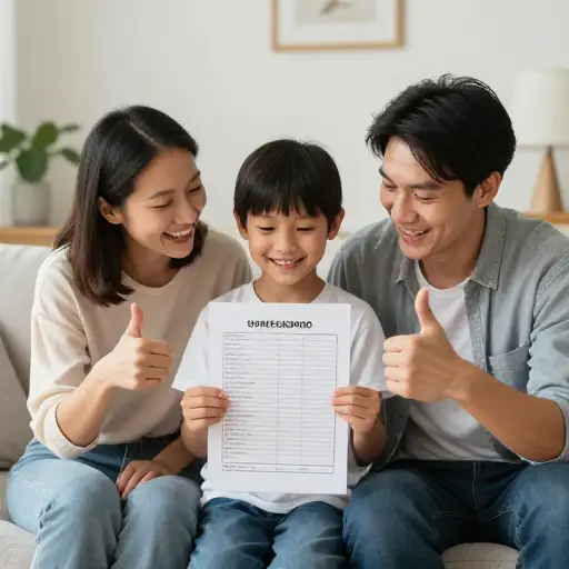 我在学校表现好时，父母总是表扬我。