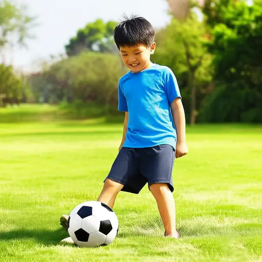 足球是我最喜欢的运动。