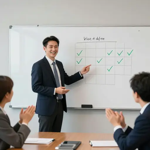 所有目标都已（令人）满意地达成。