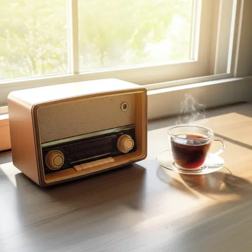 今天早上我们听到他在广播上讲话。