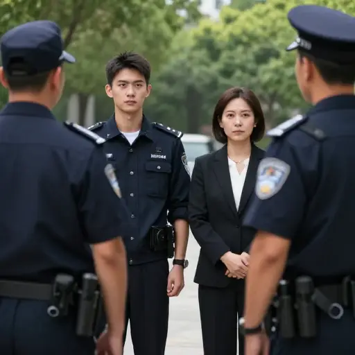 他和他的母亲都不愿意和警方交谈。