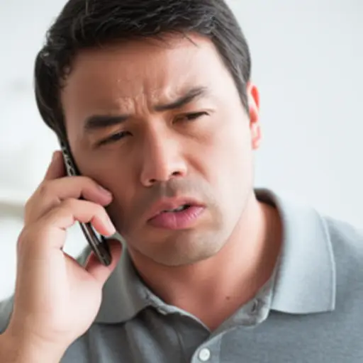 他试图打电话给他的朋友，但线路忙。