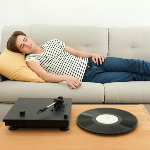 我只想放松一下，播放我最喜欢的专辑。