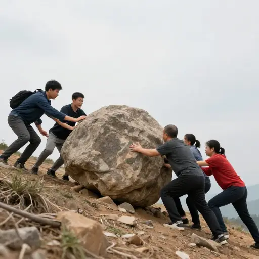 他们所有人都在为他们的目标而奋斗。