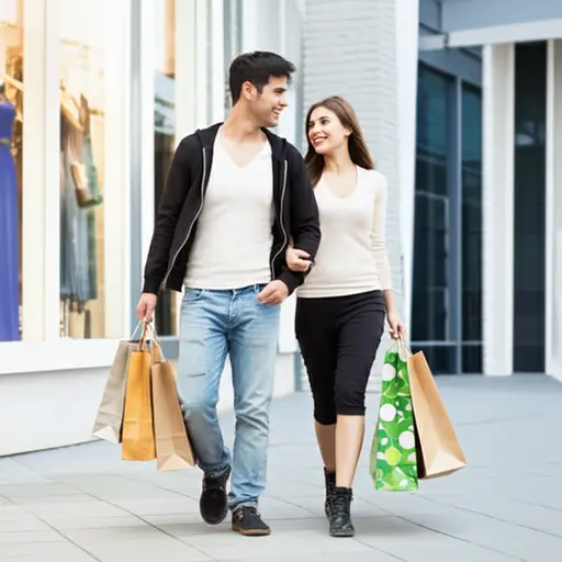 我们先去购物，然后回家。