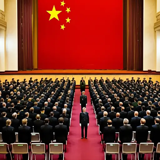 他们组织了一场正式的仪式来纪念退伍军人。